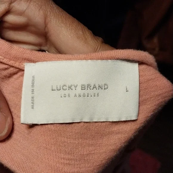 Sold #214 Pretty Lucky Brand Top - Picture 7 of 12